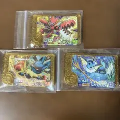 レガシーピック　ルカリオ　ハッサム　シャワーズ