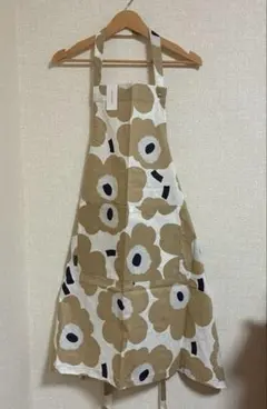marimekko Unikko エプロン ベージュのサムネイル