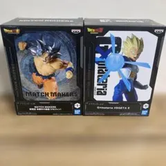 ドラゴンボール　プライズフィギュア　孫悟空　ベジータ　セット