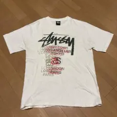Stussy ワールドツアーT S 白のサムネイル
