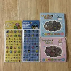 たまごっち/DROP BLOCK SEAL/おはじきふうシール/4枚セット