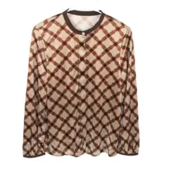 CHRISTIAN AUJARD PARIS 総柄シアーカットソー 7号 ベルトのサムネイル