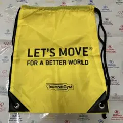 テクノジム　丈夫なナイロン製バッグ　巾着　34×43 ラスト一枚