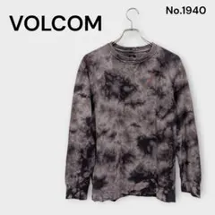 VOLCOM タイダイ柄 ストーンエイジ 長袖 トレーナー パープルのサムネイル