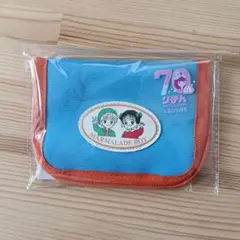 マーマレードボーイ　3COINS　二つ折り財布 青・オレンジ