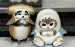 mofusand インテリアミニフィギュア サメにゃん(茶) - メルカリ