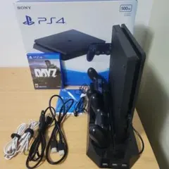 美品❗【箱付き】PS4 SSD500GB換装 CUH-2000abブラック