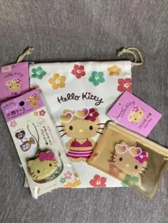 日焼けハローキティ 3点セット セリア キャンドゥ A