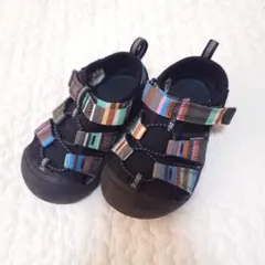 KEEN ニューポートH2 ブラック/マルチカラー