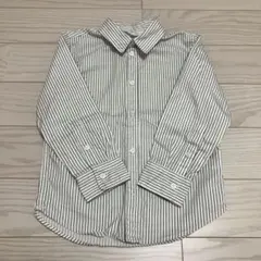 H&M ストライプ 長袖シャツ 110cm