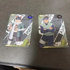 KAYOUナルトカード 秋道チョウジ　うみのイルカ