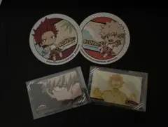 セット売り アニメイトカフェ ヒロアカ 特典 爆豪勝己 切島鋭児郎 上鳴電気