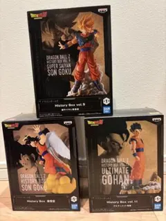 ドラゴンボール HISTORY BOX3点セット