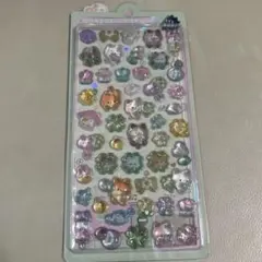 ボンボンドロップシール 猫 クローバー