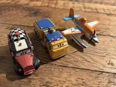 プレーンズ ミニカー トミカ3点セット