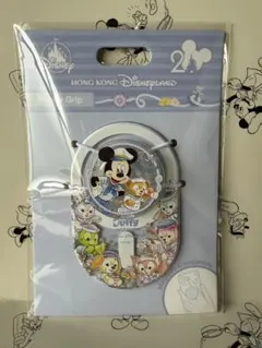 香港ディズニー限定　ダッフィー&フレンズ　ミッキー　スマホグリップ