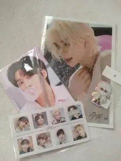 Stray Kids ヒョンジン グッズ ノート クリアファイル ステッカーなど