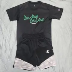 Champion バスケTシャツ バスパン セット140-150