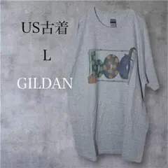 US古着 GILDAN Tシャツ L boo ハロウィン