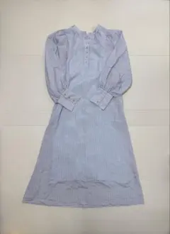 ナイスクラップ　nice claup Aラインワンピース　ロング　ストライプ