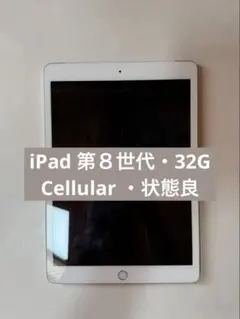 Apple iPad 第８世代　セルラー　シルバー 本体