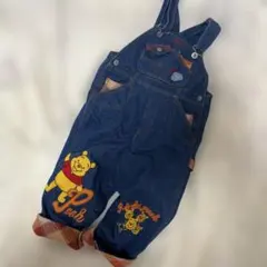 プーさん　95 ロンパース　オーバーオール