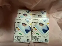 値下げ新品 フジフイルム instax mini チェキ フォトスライド 40枚