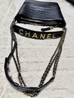 香奈兒Gabrielle鱷魚皮限量版單肩包