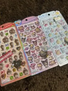 うるちゅるpopシール　サンリオ　モンチッチ　日焼けキティ等