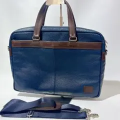 極美品✨保存袋付✨JACK SPADE ビジネスバッグ 2way ネイビー - メルカリ
