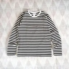 美品◆agnès b. homme ボーダー 長袖Tシャツ サイズ3 カットソーのサムネイル