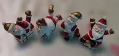 サンタクロース 置物 4体セット