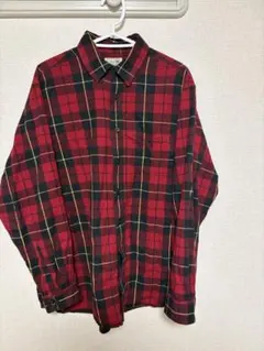 L.L.Bean チェック柄 ネルシャツ Lサイズ