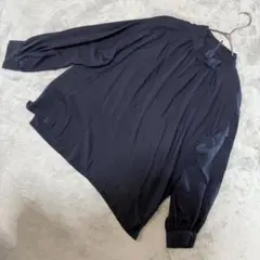 7-ID concept 長袖トップス サイズ40（L相当）ネイビー