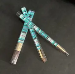 新品★Estee Lauder メイクブラシ　軸ストライプ　クリアタイプのサムネイル