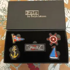 ポロラルフローレン　2026年ノベルティ　刺繍ワッペンピンバッジのサムネイル