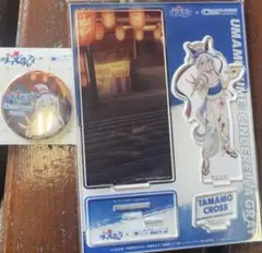 ウマ娘　アクリルスタンド　缶バッジ　キービジュアル　タマモクロス　笠松競馬場