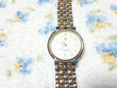スクエア型グレー文字盤時計 ジャンク品 - メルカリ