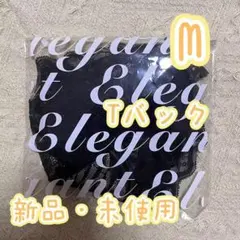 momofulモモフル おりもの吸水ショーツ Tタイプレース ブラック Mサイズ