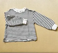 devilrock ストライプ 長袖カットソー 120cm