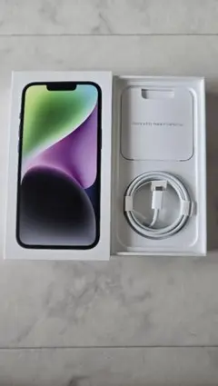 iPhone14 Lightningケーブル　Apple純正箱付き[本体なし]