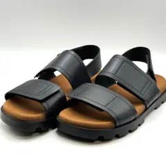 CAMPER Brutus Sandalレザーサンダル 黒 ストラップのサムネイル