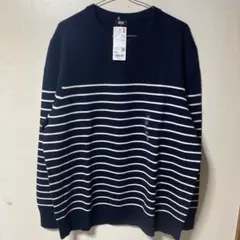 新品未使用　ユニクロ　ウォッシャブルストレッチミラノリブクルーネックセーター