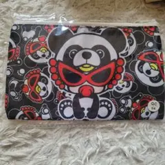 ヒスミニ　パンダ HYSTERIC MINI PANDA MINIパネルプリント裏毛トレーナー