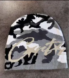 ビーニー y2kグランジ 海外ストリート corteiz似 コーテイズ 迷彩