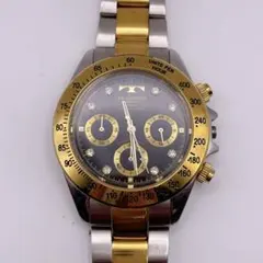 TECHNOS テクノス TAM648 自動巻 メンズ腕時計 裏透け 稼働品 - メルカリ