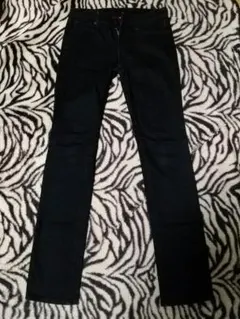 レディースユニクロ暖パン黒24(61cm)