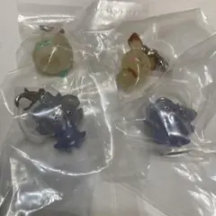 ポケピース　めじるしガチャマスコット　4個セット