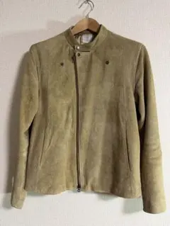 美品　shama スエードレザー セミダブルライダース　ジャケット