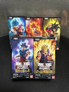 ドラゴンボールカード 覚醒の鼓動7box 烈火の闘気1box テープ付き